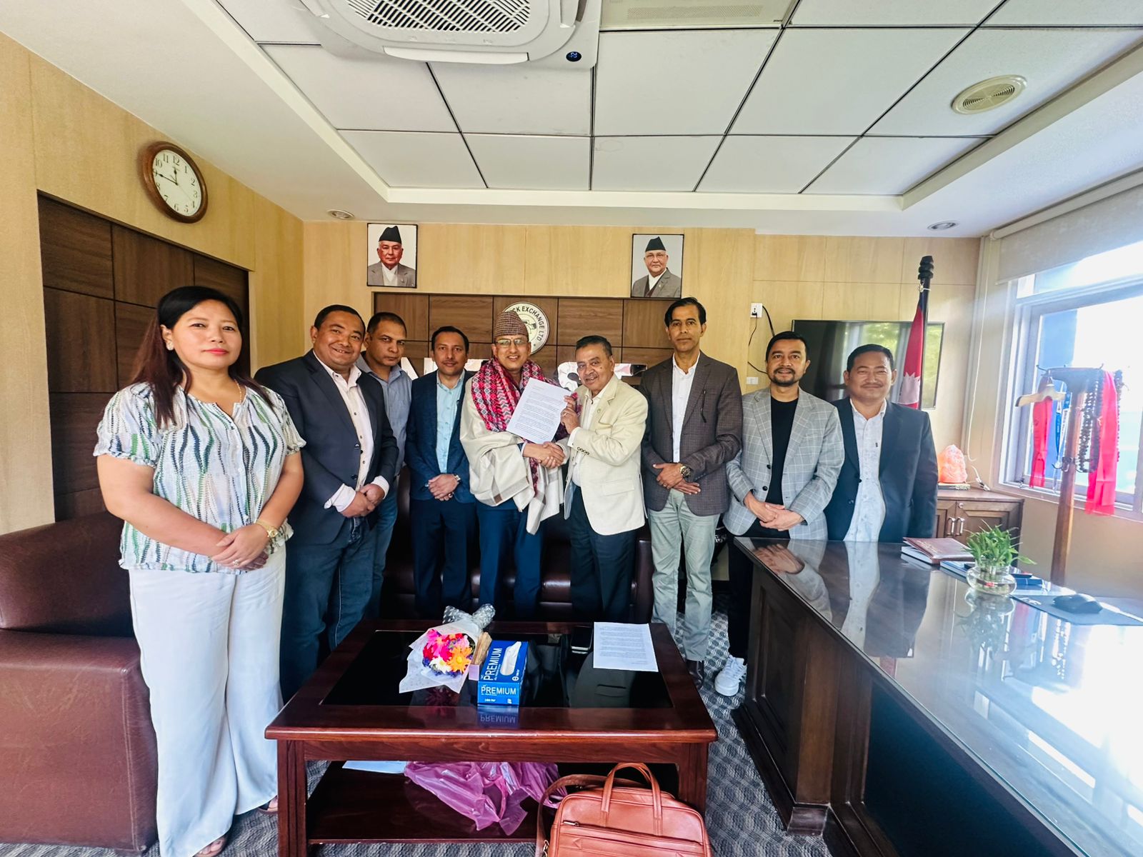 नेप्सेमा संस्थागत सुधार र पारदर्शिताको नयाँ युग सुरु होस् भन्दै लगानीकर्ताले दिए सिइओ चपागाईलाई शुभकामना